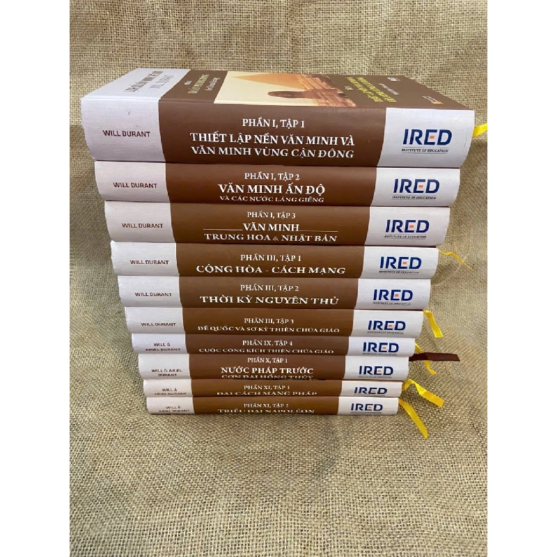 Bộ 10 cuốn Lịch sử Văn minh Thế Giới - Will Durant 1008735