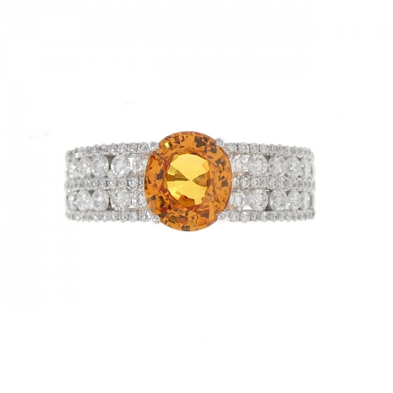 Nhẫn Sapphire K18WG 1.795CT - Hàng hiệu Chính hãng 854014