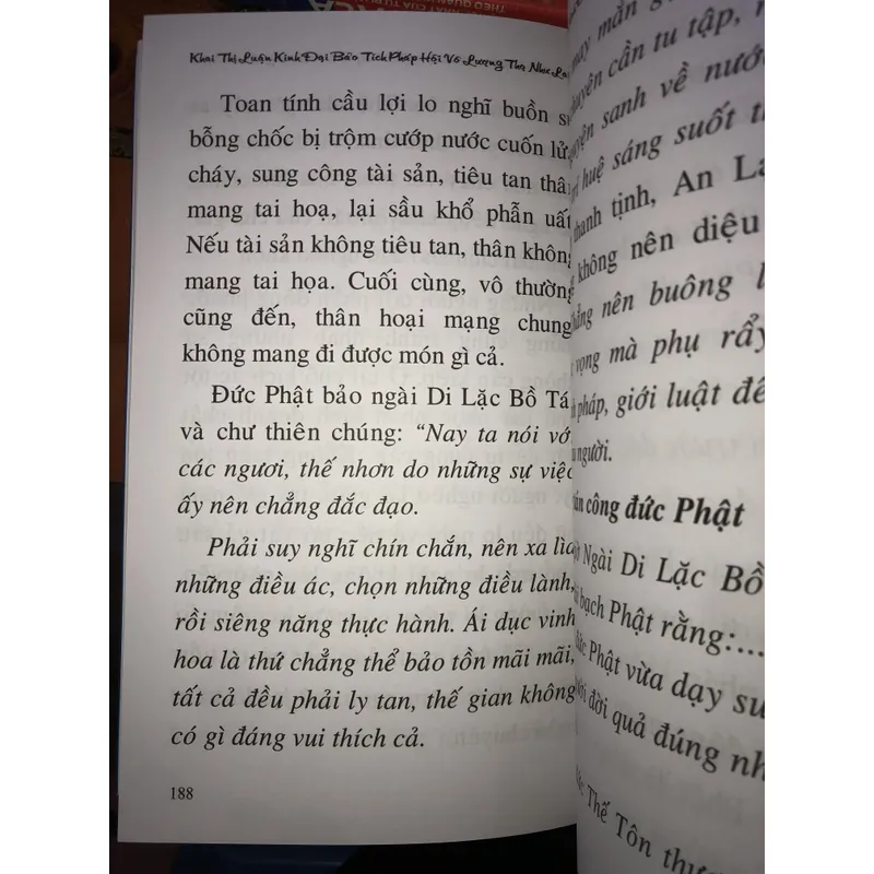 Khai Thị Luận Kinh đại bảo tích pháp hội vô lượng thọ như lai  734446