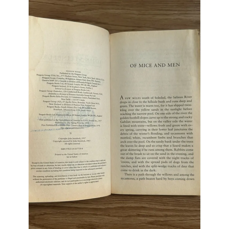 Of Mice and Men - John Steinbeck 785153