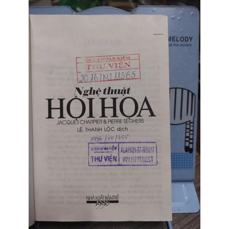 Sách: Nghệ thuật Hội Hoạ - Tác giả: Jacques Chapier và Pierre Seghers (A3) 597599