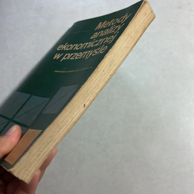 Các phương pháp phân tích kinh tế trong công nghiệp - 1970s (Tiếng Ba Lan) 800420