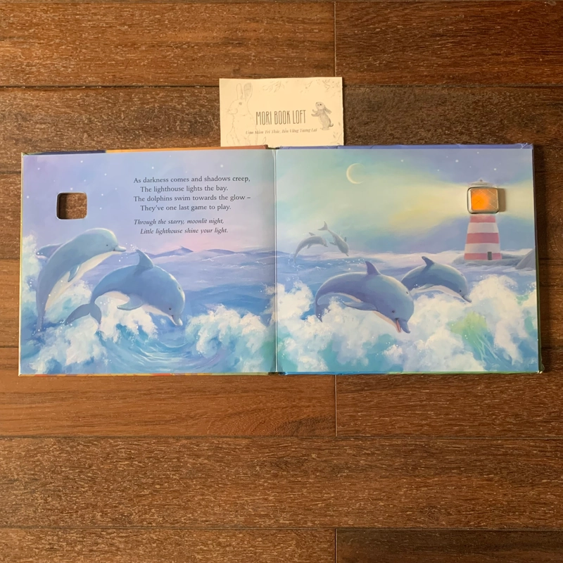 Sách tương tác bật đèn The Little Night – Light, Used, Bìa cứng, Khổ ngang lớn, 0-5t 498820