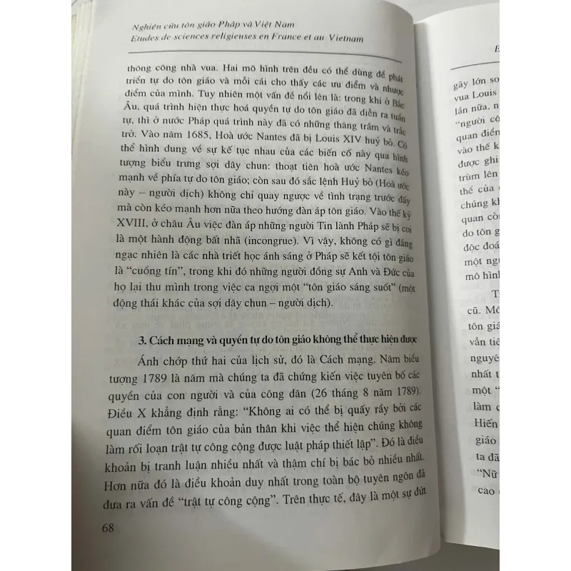 Nghiên cứu tôn giáo Pháp và Việt Nam - Đỗ Quang Hưng & Claude Langlois 1023730