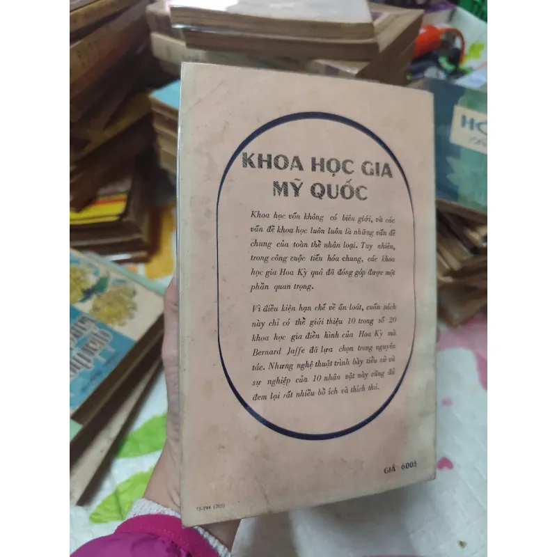 Sách Khoa Học Gia Mỹ Quốc T3/1975 - Bernard Jaffe 1001071
