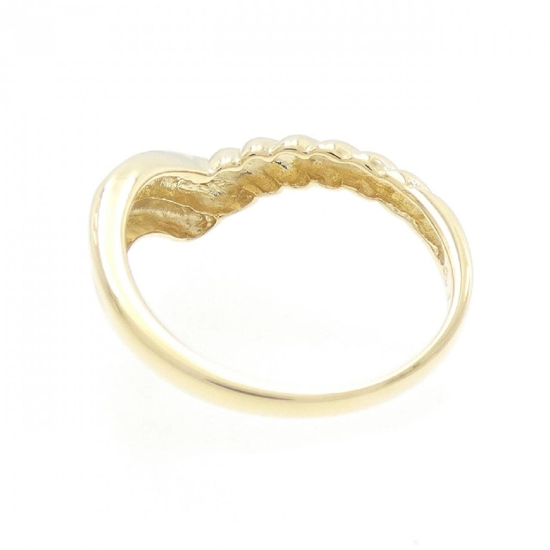 Nhẫn kim cương K18YG 0.03CT 672526