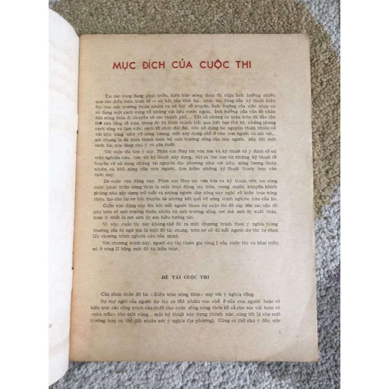 Các Phương Án Việt Nam trúng giải trong cuộc thi quốc tế về Kiến Trúc Nông Thôn 1979 271888