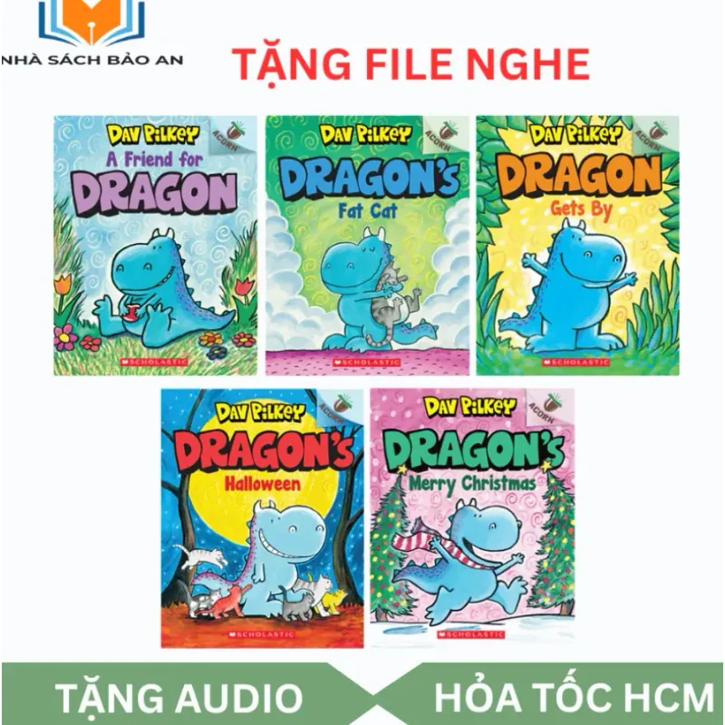 Sách - DRAGON GET BY 5 quyển có file nghe 945508