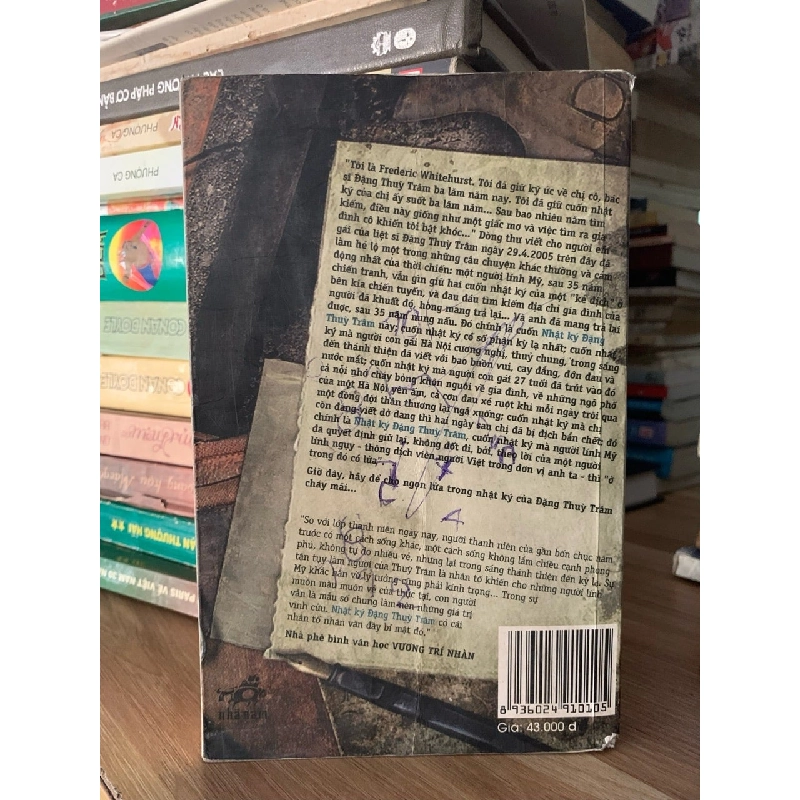 Nhật ký Đặng Thuỳ Trâm -Nhã Nam 756986