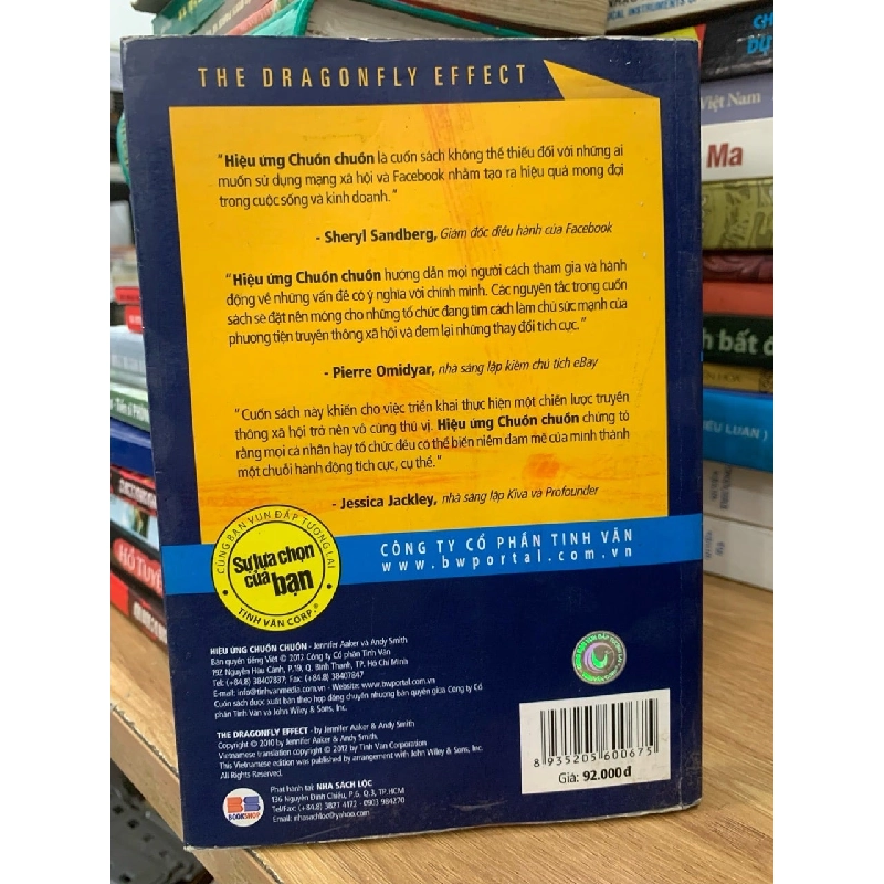 Hiệu ứng chuồn chuồn -Jennifer Aaker, Andy Simith ,Canrlye Adler 760958