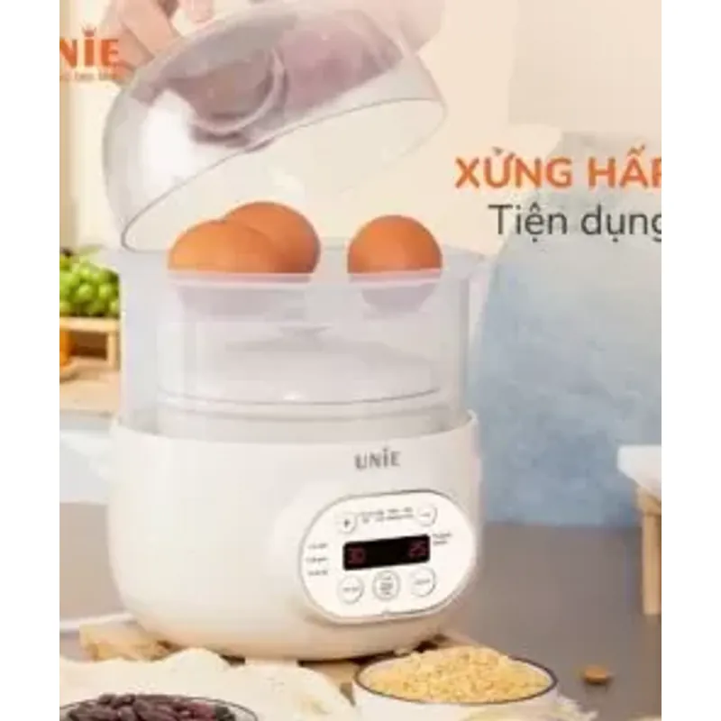 Nồi nấu chậm UNIE USC102W – Thố gốm Ceramic cao cấp, giữ trọn dinh dưỡng! 🍲✨ 716013