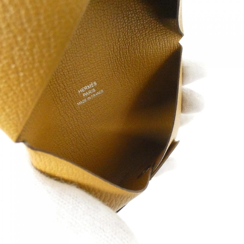 【Sản phẩm chưa sử dụng】Thẻ đựng thẻ Hermes Calvi 044166CK 623384