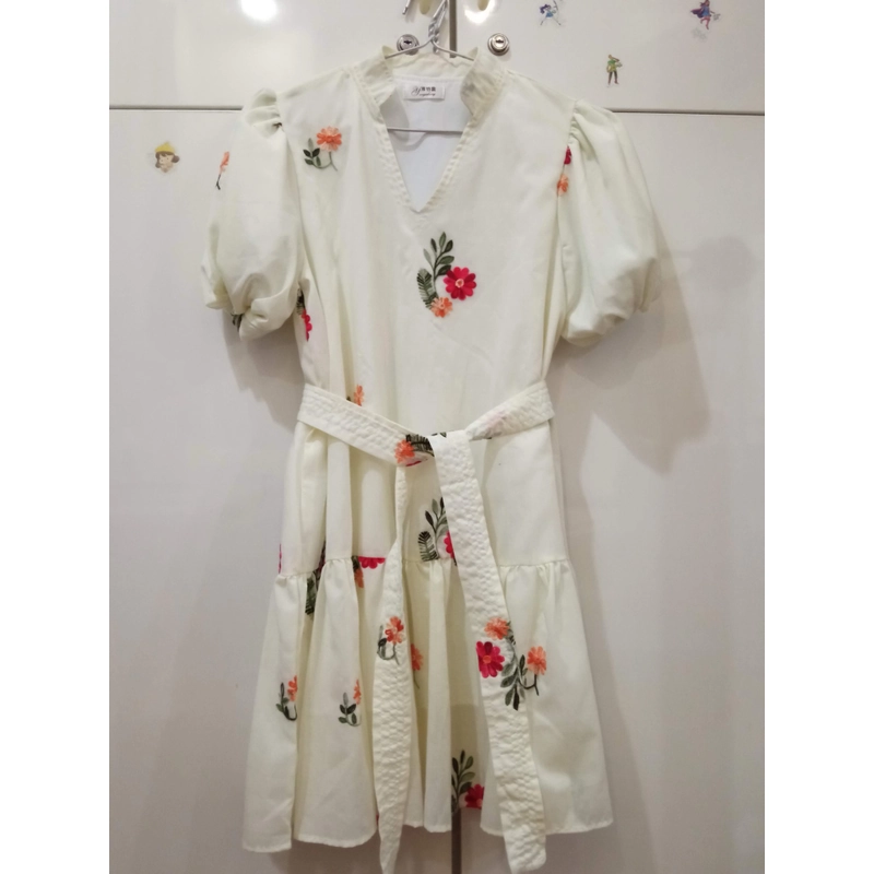 Váy thêu hoa free size 453023