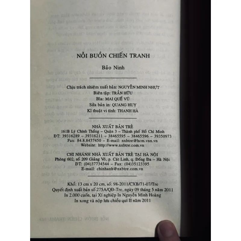 Nỗi buồn chiến tranh 997958