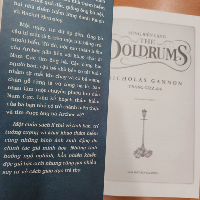 Sách Vùng biển lặng The Doldrums của Nicholas Gannon mới 99% 527316