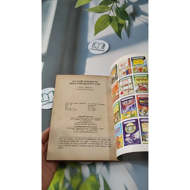 Cơ Thể Chúng Ta Một Thế Giới Kỳ Thú - Nick Arnold 727238