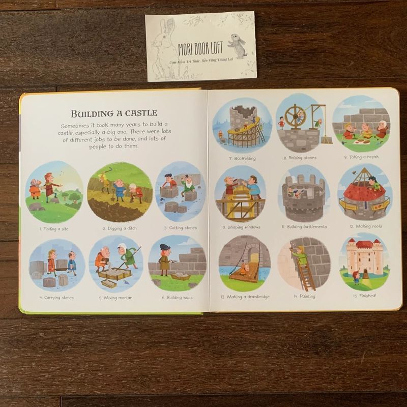 Sách ngoại văn My Very First Castles Book, Used, Bìa cứng 502622