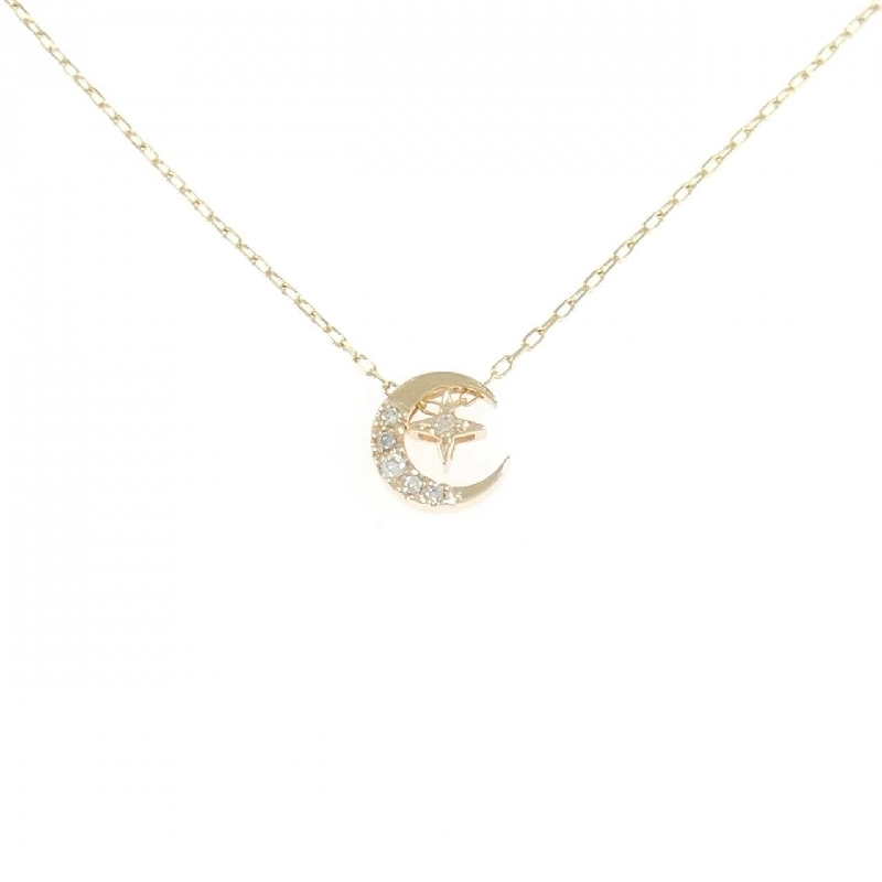 Dây chuyền kim cương Agat 0.05CT - Hàng hiệu Authentic 840956