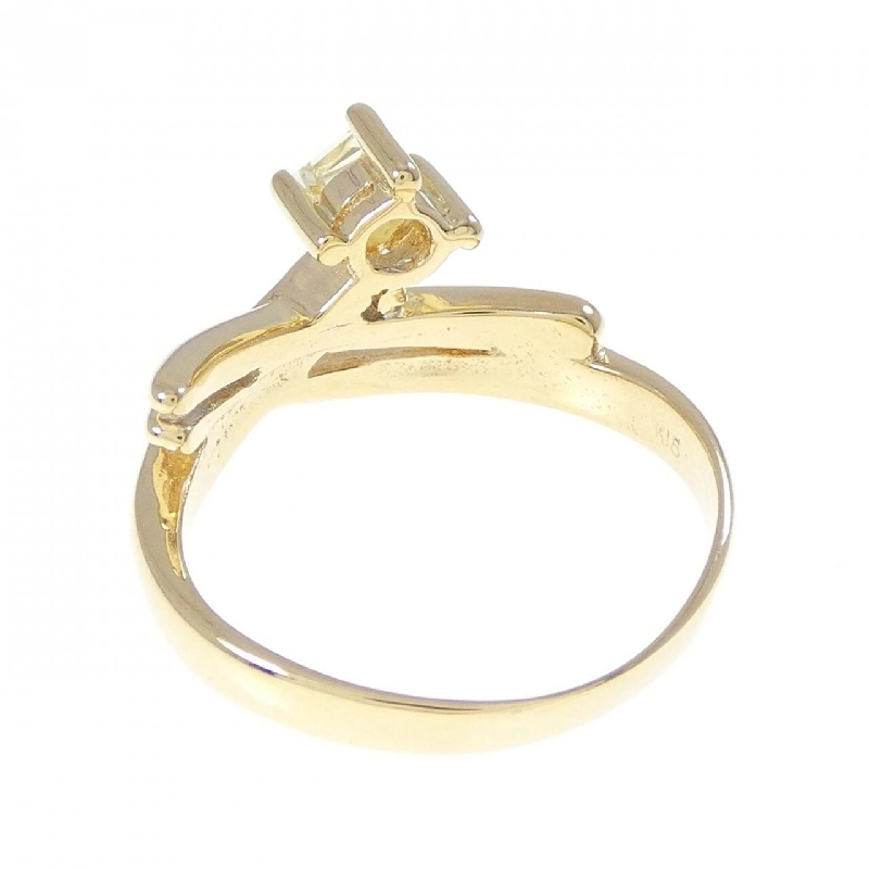 Nhẫn kim cương K18YG - Hàng hiệu Authentic 850653