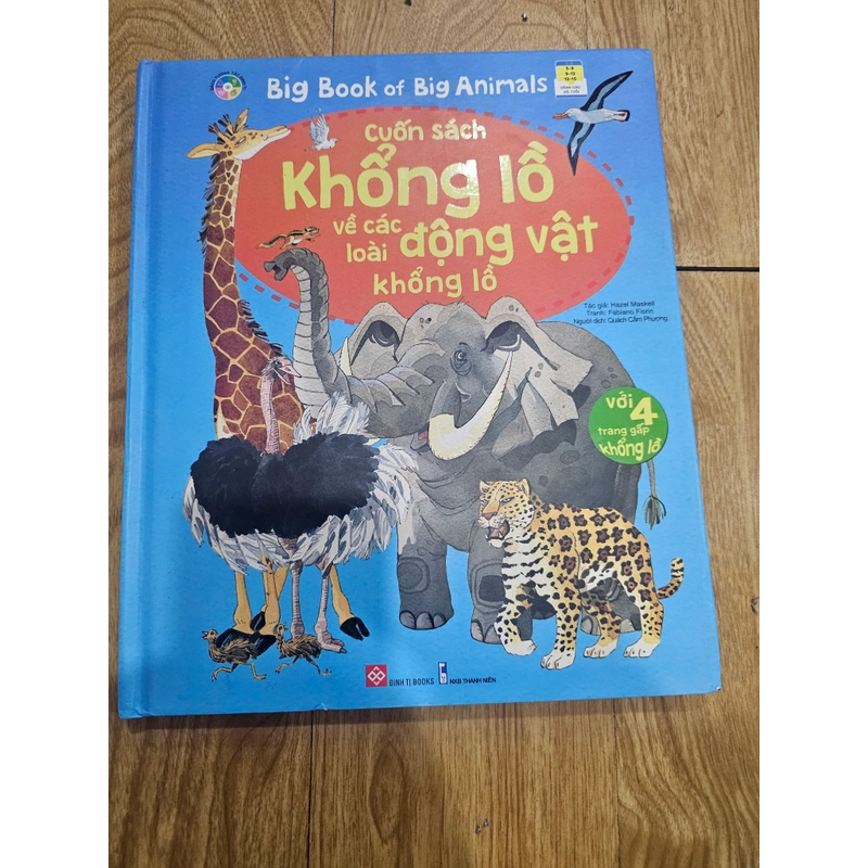 Cuốn sách khổng lồ về các loài động vật khổng lồ (bìa cứng)
90k 452638