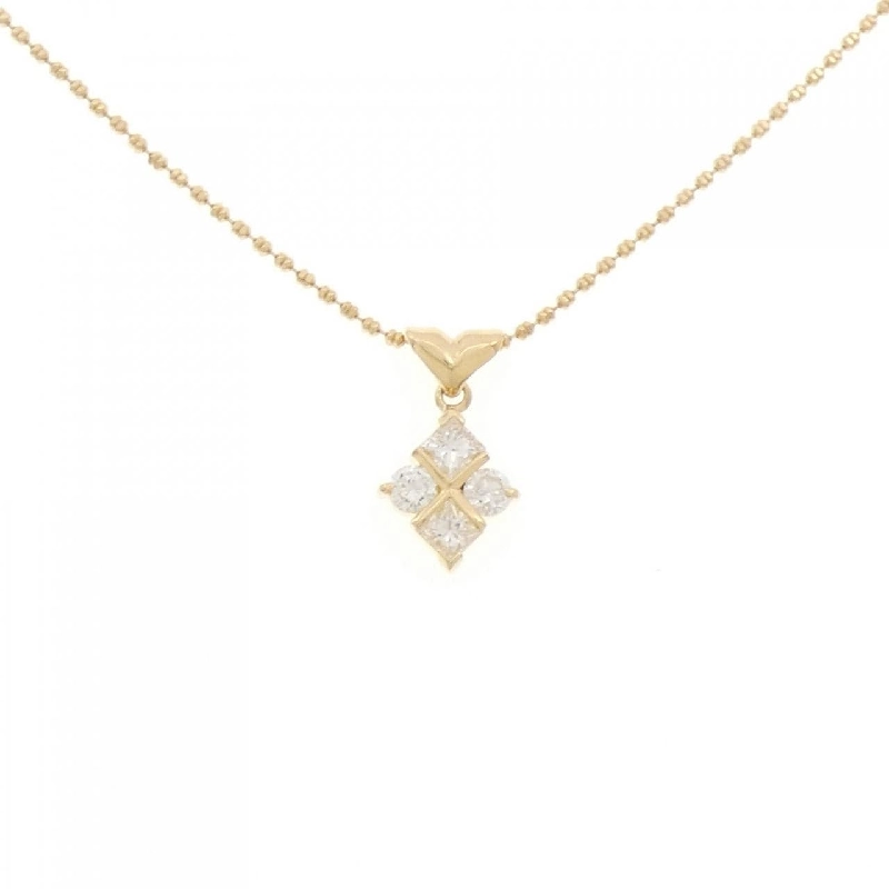 K18YG Dây chuyền kim cương 0.70CT - Hàng hiệu Chính hãng 860695