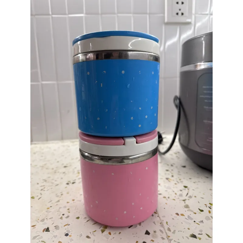 2 Hộp đựng cơm cháo giữ nhiệt inox 304 786016