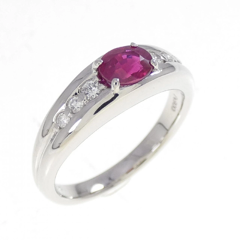 Nhẫn Ruby PT900 0.60CT - Hàng hiệu Chính hãng 855189