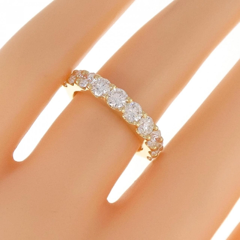 Nhẫn kim cương K18YG 1.528CT G VVS2-VS2 EXT-VG - Hàng hiệu chính hãng 879480