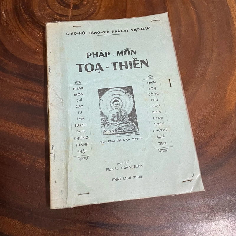II Tựa sách: Pháp Môn Toạ Thiền - Pháp Sư Giác Nhiên - PL. 2508. 1964 462864
