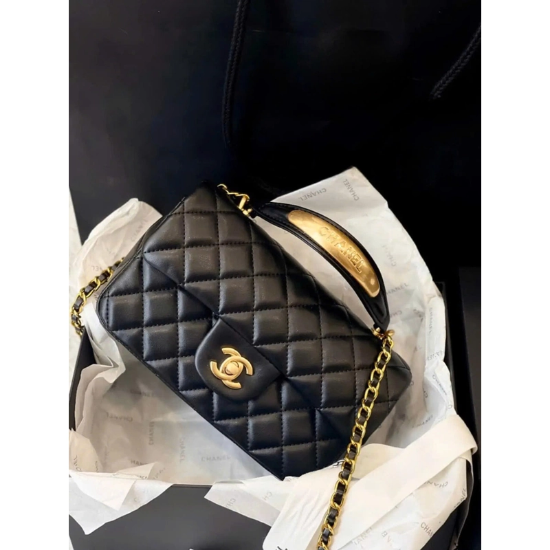 TÚI CHẦN Ô DA MỀM CHA-NEL (HÀNG QC) 529557