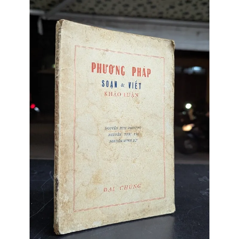 Phương pháp soạn viết khảo luận - Nguyễn Hữu Phương và cộng sự 588844