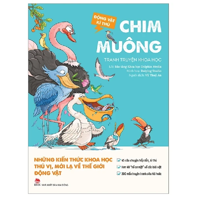 Động Vật Kì Thú - Chim Muông - Bảo Tàng Khoa Học Dolphin Media, Ruiying Studio ASB.PO Oreka Blogmeo 230225 389754