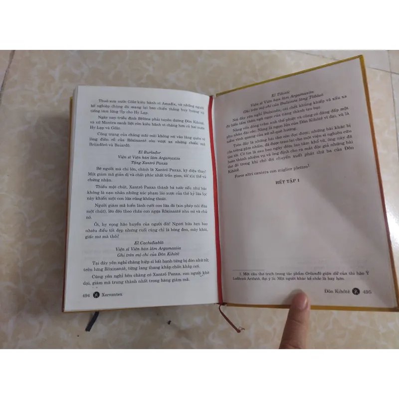 Sách: Đôn Ki-hô-tê - Nhà quý tộc tài ba xứ Mantra - TG: Miguel De Cervantes 745087