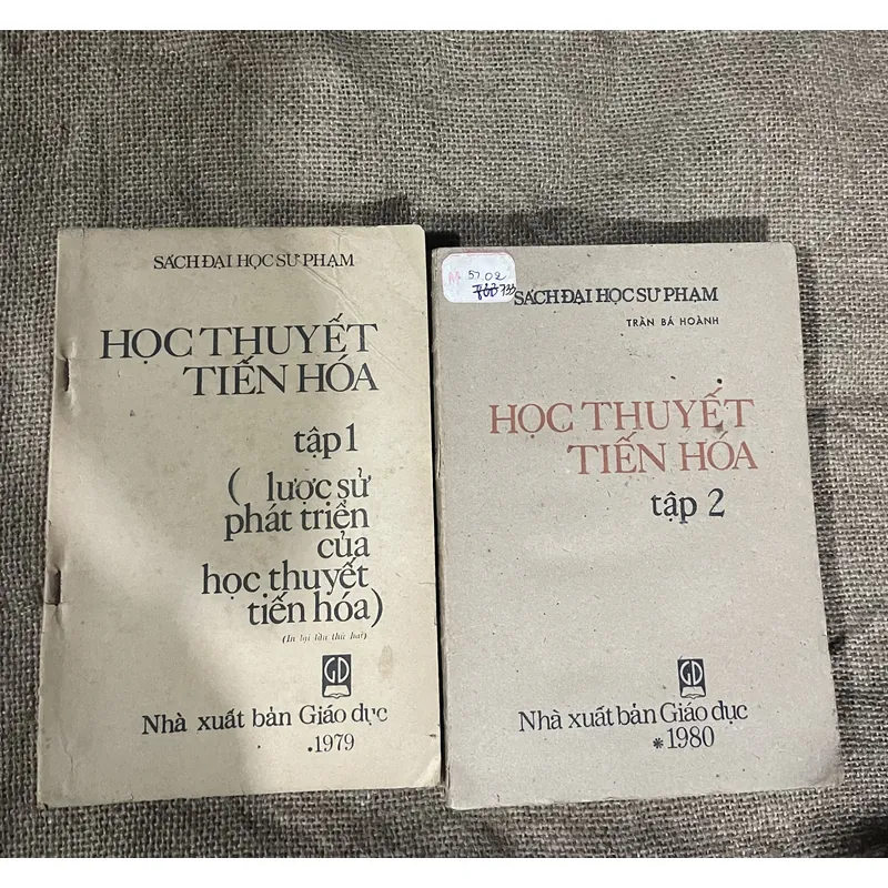 Học thuyết tiến hóa - 2 tập- cuốn 1 mất bìa  714914