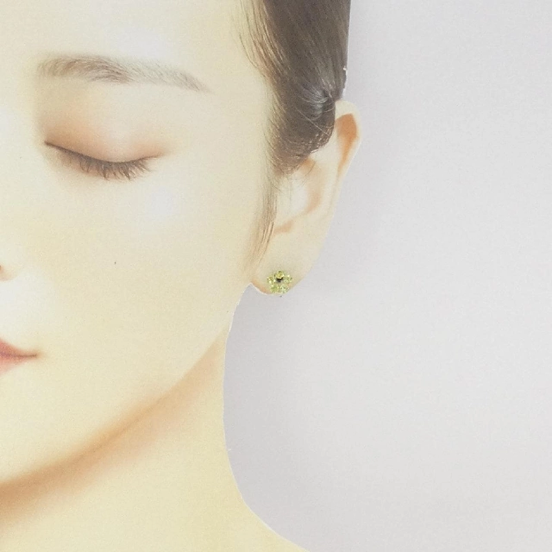 K18YG Peridot Bông tai - Hàng hiệu Chính hãng 875650