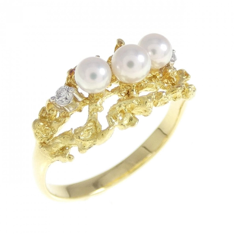 Nhẫn ngọc trai Akoya K18YG 672626