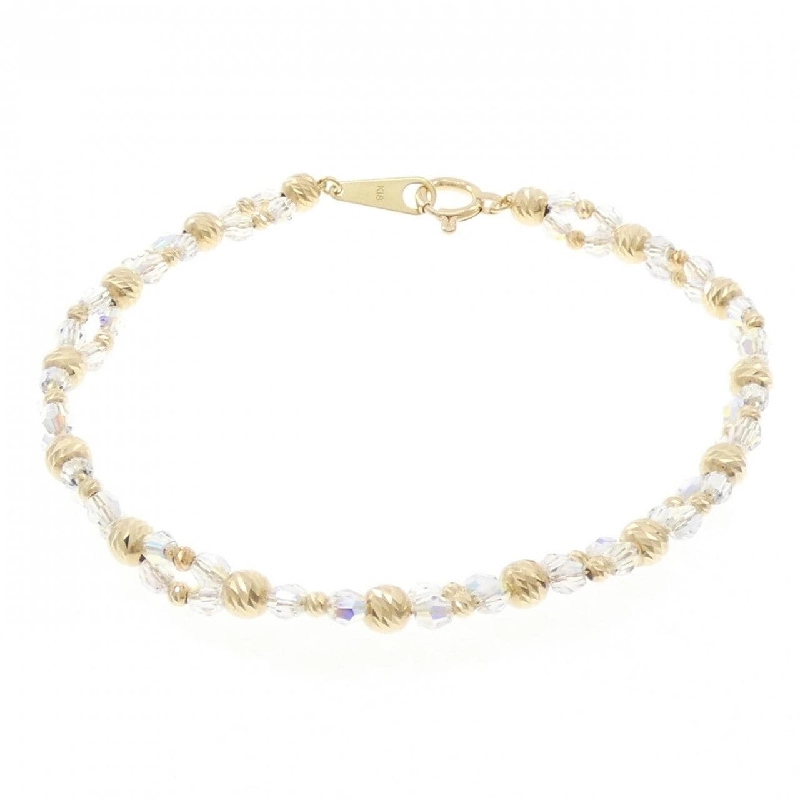 K18YG Vòng tay thủy tinh - Hàng hiệu Chính hãng 873685