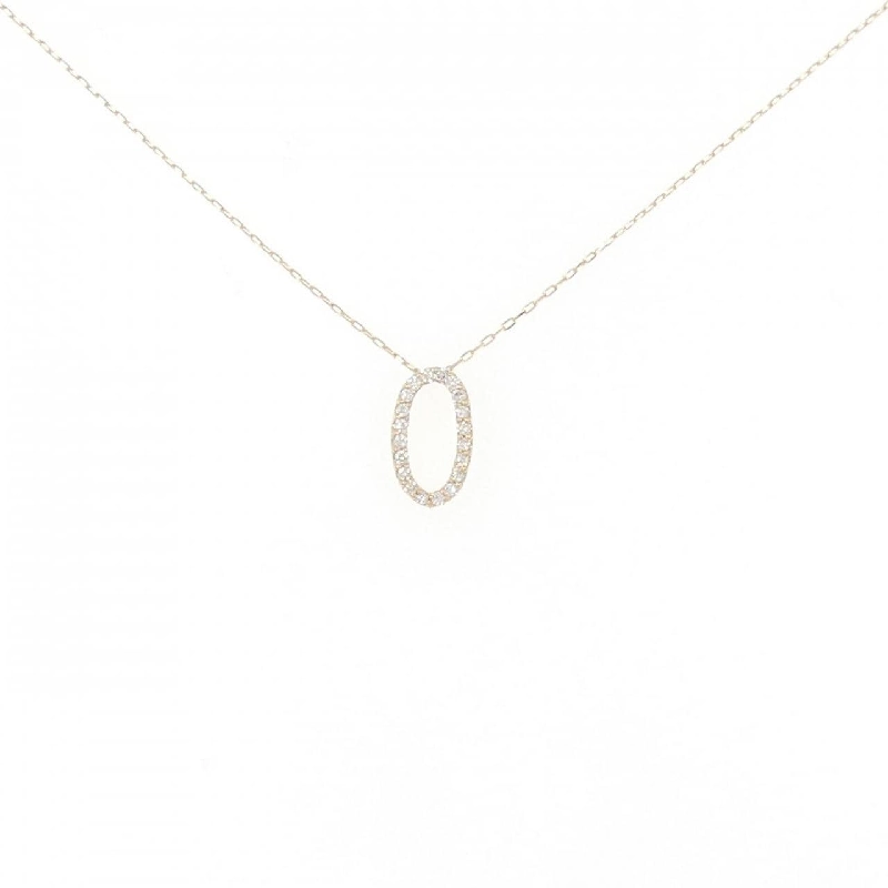 K18YG Dây chuyền kim cương 0.10CT - Hàng hiệu Chính hãng 863468