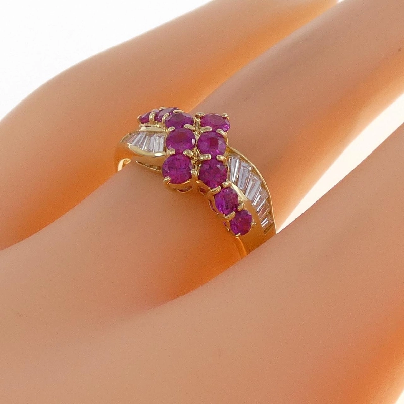 Nhẫn Ruby K18YG 0.91CT 668051