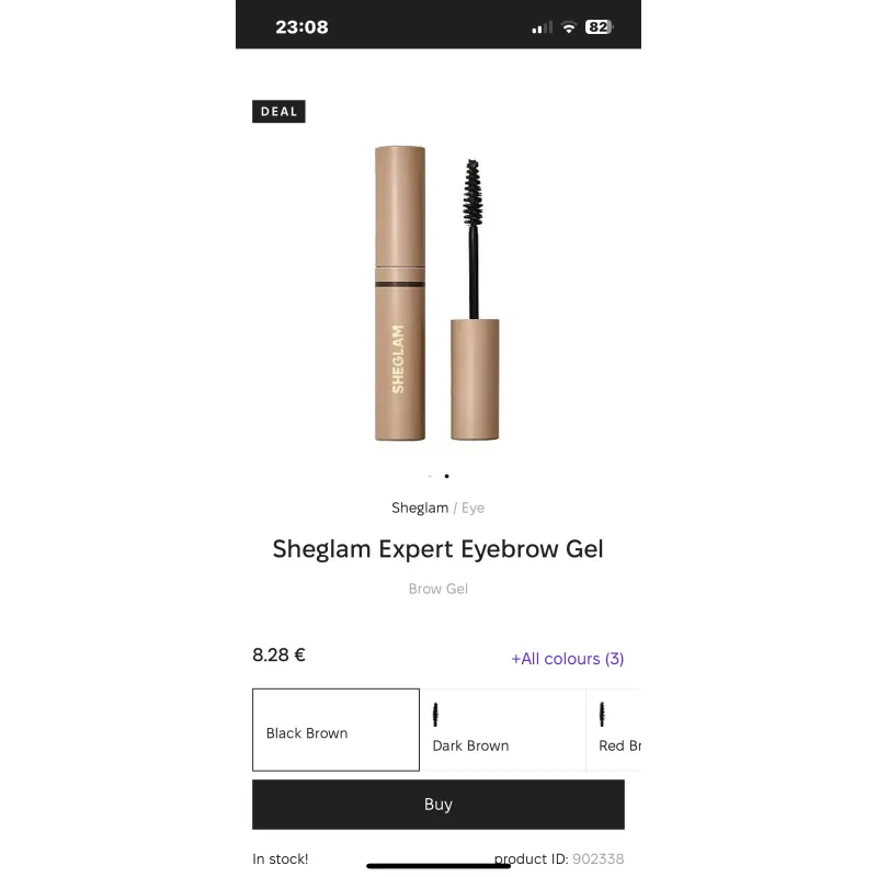 Gel kẻ lông mày SHEGLAM  936219