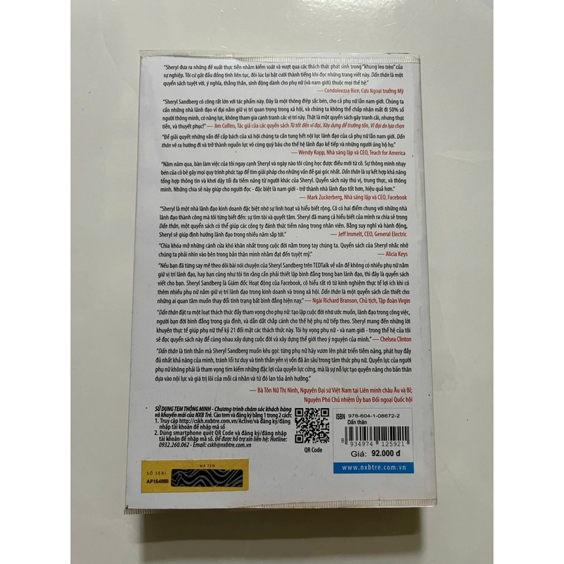 Dấn thân - Sherryl Sandberg Nell Scovell 447442