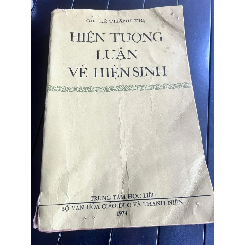 HIỆN TƯỢNG LUẬN VỀ HIỆN SINH 290414