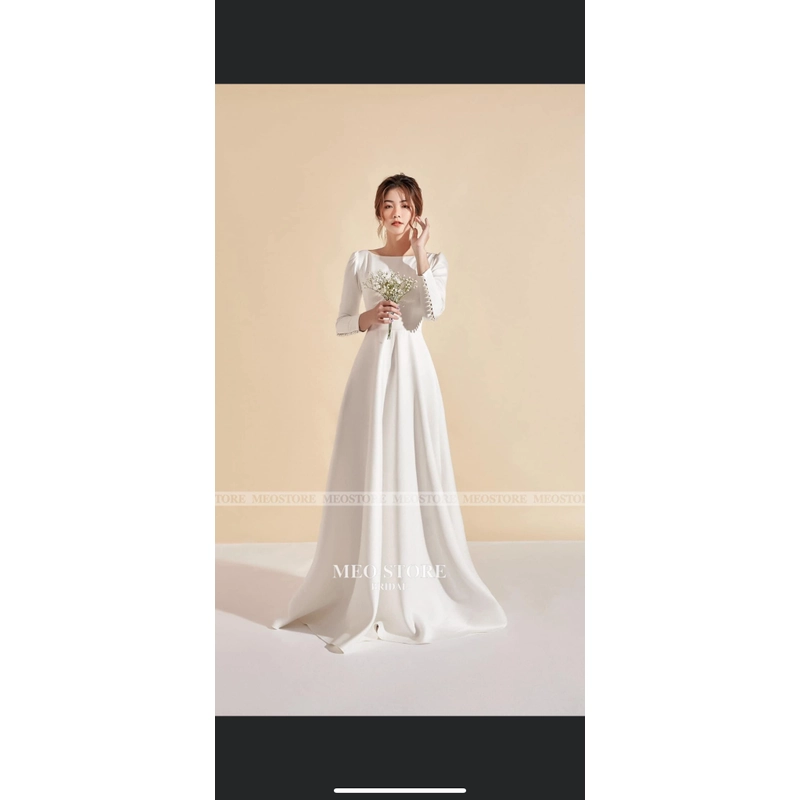 Đầm đi bàn Meos size s eo dưới 68 còn mới pass 507938
