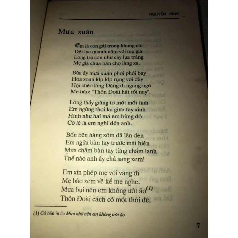 Nguyễn Bính Thơ Và Đời 996419