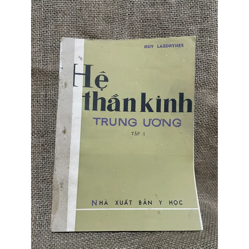Hệ thần kinh trung ương Tập 1 - GUY LAZORTHES 989714