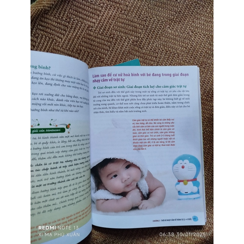 Giáo dục Montessori - Thời kì nhạy cảm của trẻ 379512
