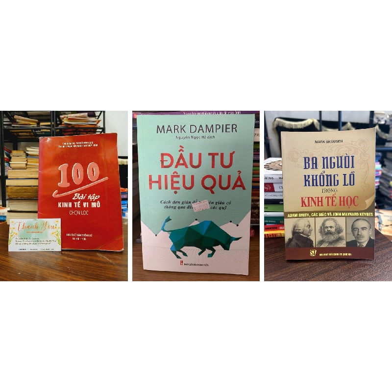 Combo 100 bài tập kinh tế vi mô chọn + Đầu tư hiệu quả + Ba người khổng lồ trong kinh t 931225