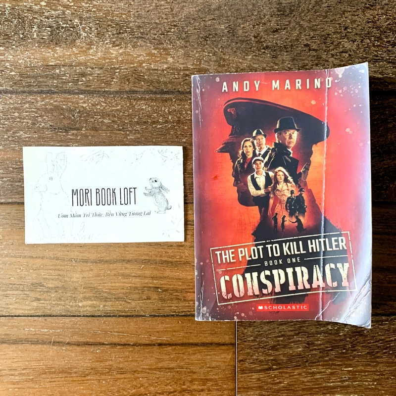Sách ngoại văn Conspiracy (The Plot to Kill Hitler #1), Used, trình độ B1+ 532104