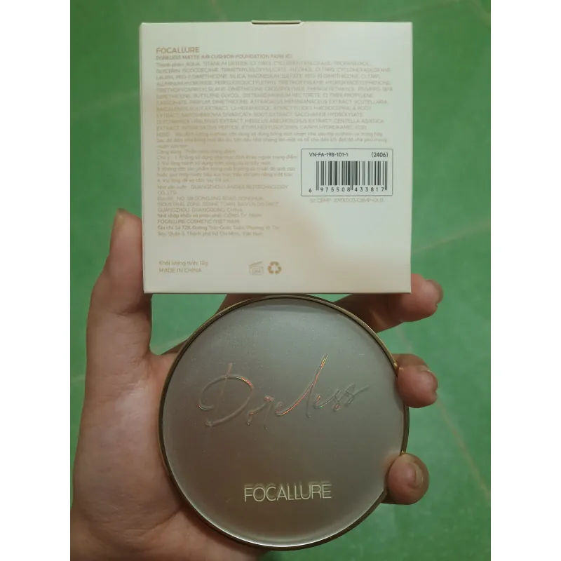 Cushion FOCALLURE màu 101 1031160