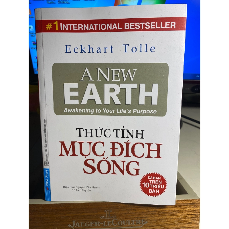 Thức Tỉnh Mục Đích Sống (Tái Bản)-Tác giả Eckhart Tolle- Sách Tâm Lý Kĩ Năng- Sách mới 95% 410718
